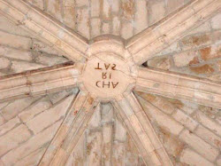 Keystone of the Chapel of Notre-Dame de Vie
