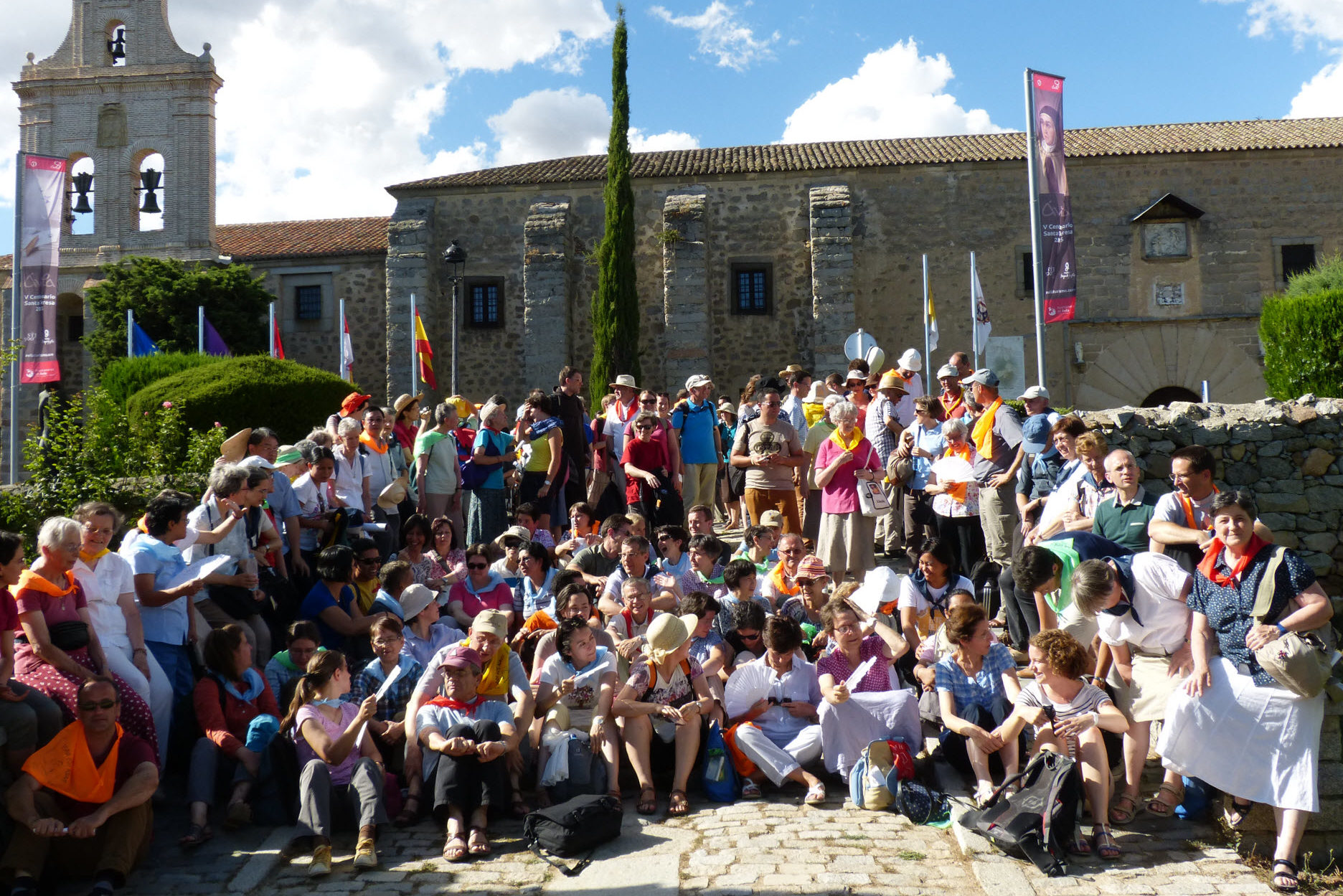 Groupe à Avila