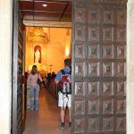 Sanctuaire de Notre-Dame de Vie - Porte ouverte