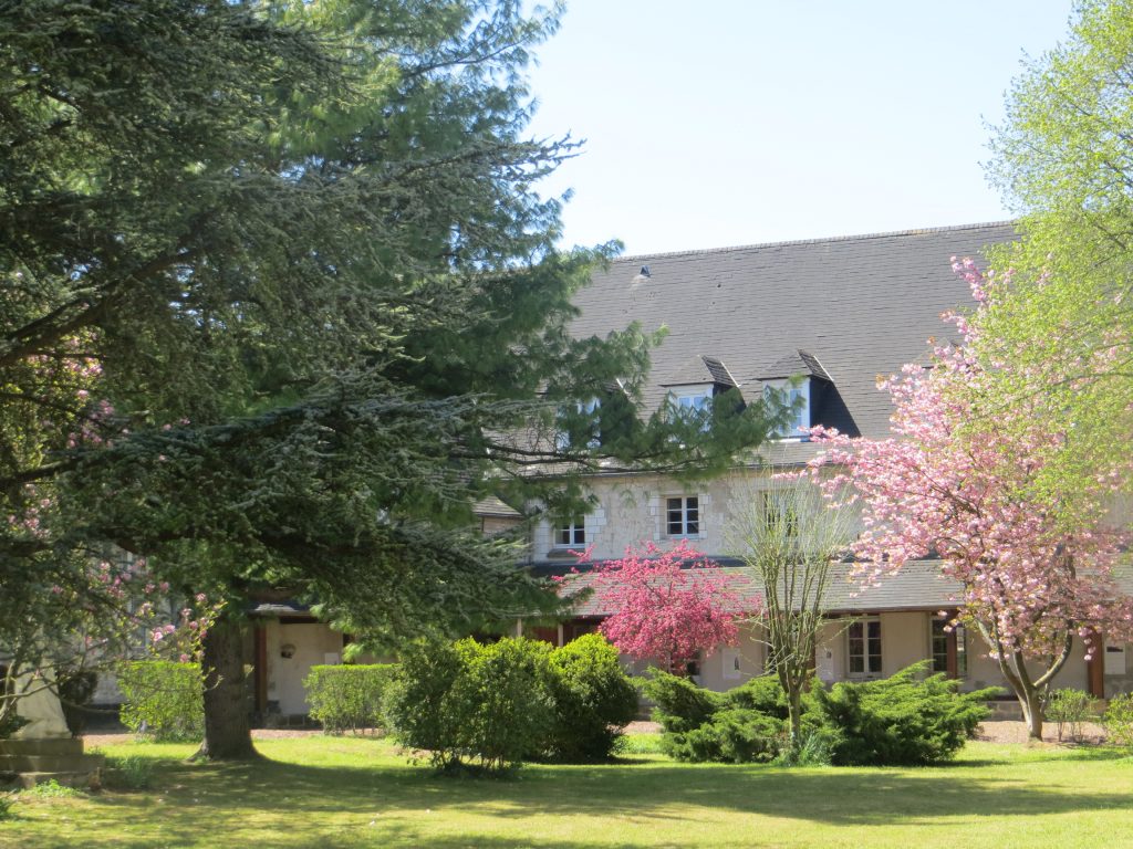 Abbaye-Aile Ouest au printemps