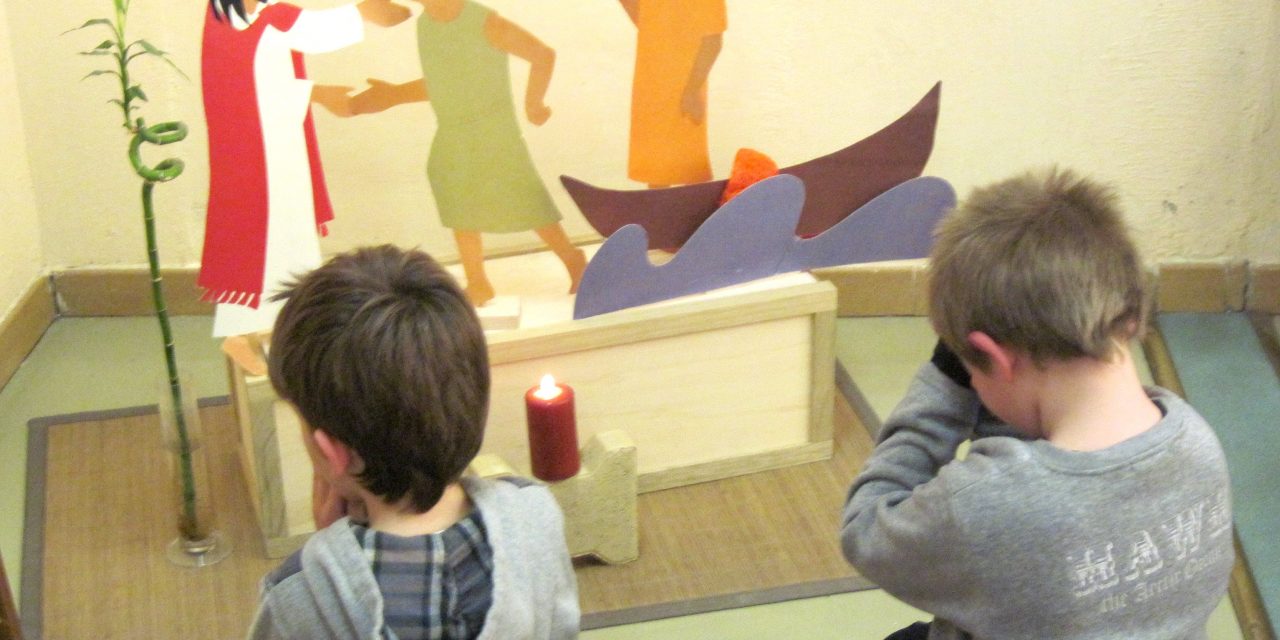 Catéchèse, prière des enfants