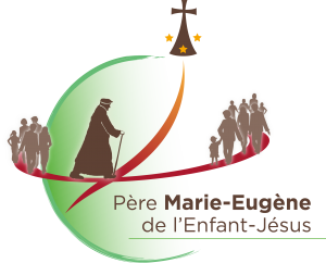 Logo officiel pour la béatification du Père Marie-Eugène