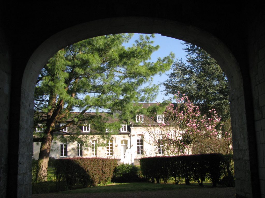 Abbaye - le porche