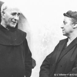 1960, avec Marie Pila à Notre-Dame de Vie (Venasque) / with Marie Pila in Notre-Dame de Vie / 1960, con Marie Pila en Notre-Dame de Vie (Venasque)
