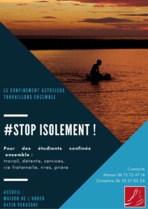 Stop isolement étudiants ensemble