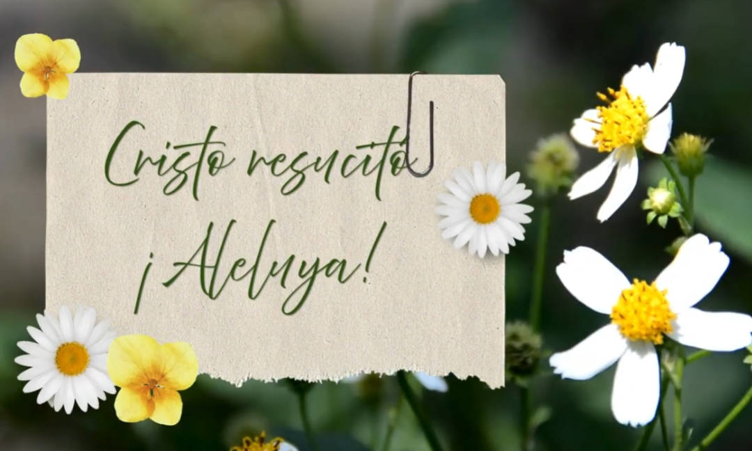 ¡Feliz Pascua de Resurrección!